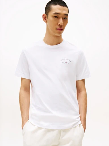 T-shirts korte mouw wit Tommy Hilfiger