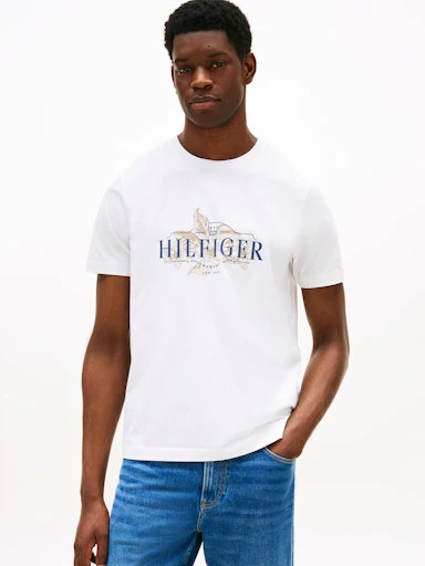 T-shirts korte mouw wit Tommy Hilfiger