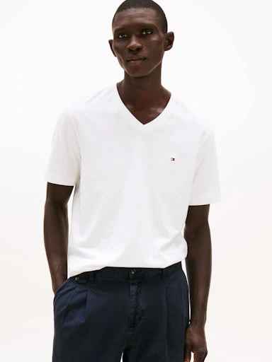 T-shirts korte mouw wit Tommy Hilfiger