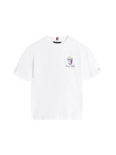 T-shirts korte mouw wit Tommy Hilfiger - Image 4