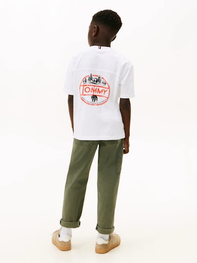 T-shirts korte mouw wit Tommy Hilfiger - Image 2