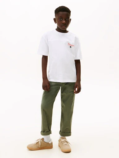T-shirts korte mouw wit Tommy Hilfiger - Image 3