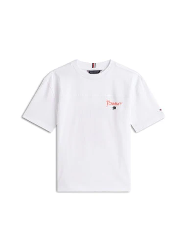 T-shirts korte mouw wit Tommy Hilfiger - Image 4