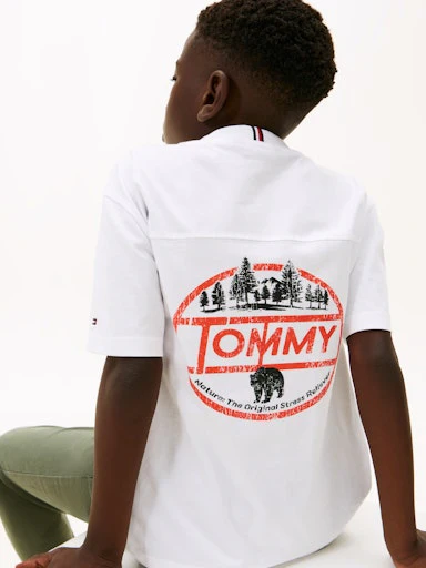 T-shirts korte mouw wit Tommy Hilfiger - Image 5