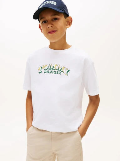 T-shirts korte mouw wit Tommy Hilfiger