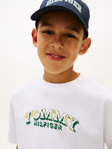 T-shirts korte mouw wit Tommy Hilfiger - Image 4