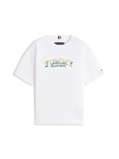 T-shirts korte mouw wit Tommy Hilfiger - Image 5