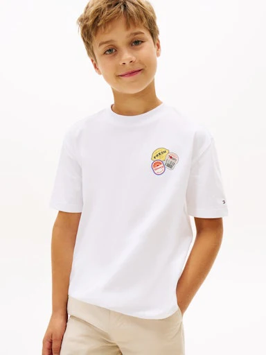 T-shirts korte mouw wit Tommy Hilfiger