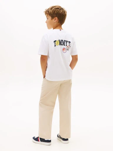 T-shirts korte mouw wit Tommy Hilfiger - Image 3