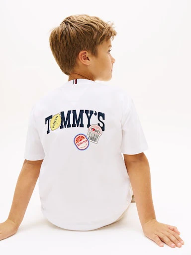 T-shirts korte mouw wit Tommy Hilfiger - Image 4