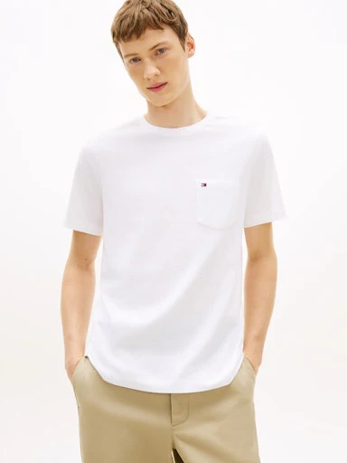 T-shirts korte mouw wit Tommy Hilfiger