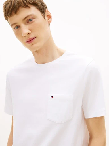 T-shirts korte mouw wit Tommy Hilfiger - Image 4