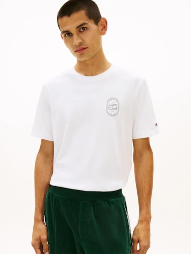 T-shirts korte mouw wit Tommy Hilfiger