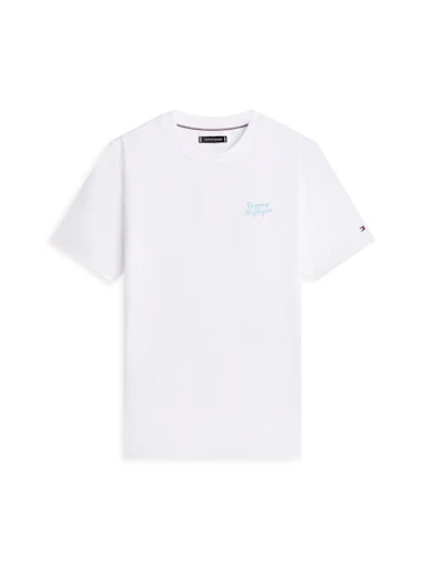 T-shirts korte mouw wit Tommy Hilfiger - Image 5