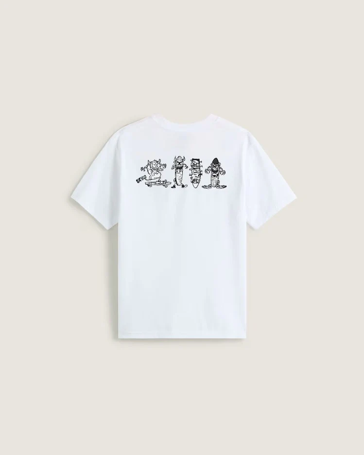 T-shirts korte mouw wit Vans - Image 3