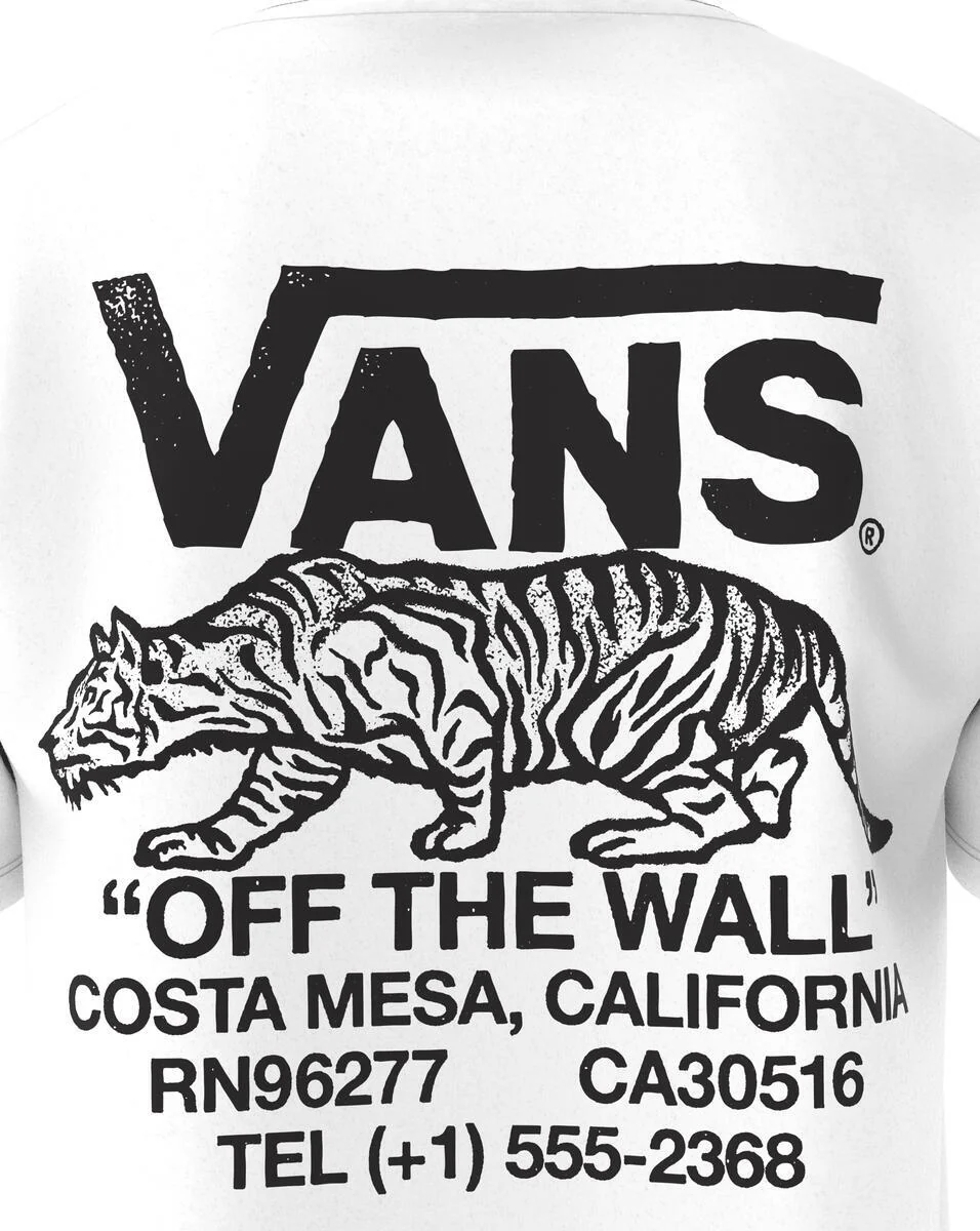 T-shirts korte mouw wit Vans - Image 3