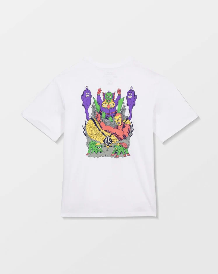 T-shirts korte mouw wit VOLCOM - Image 2