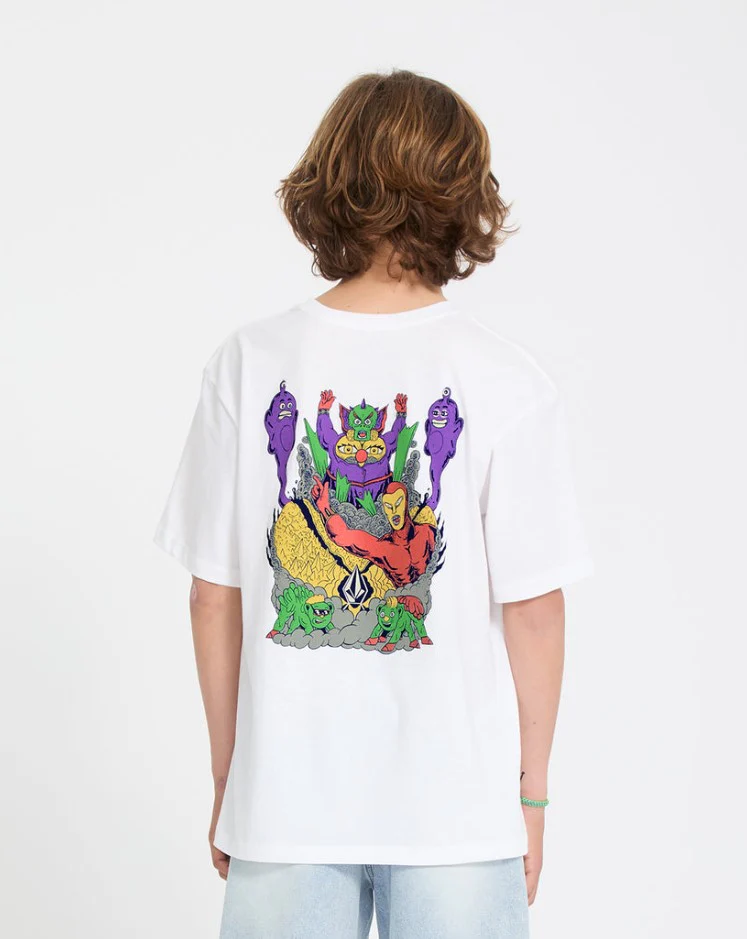 T-shirts korte mouw wit VOLCOM - Image 4