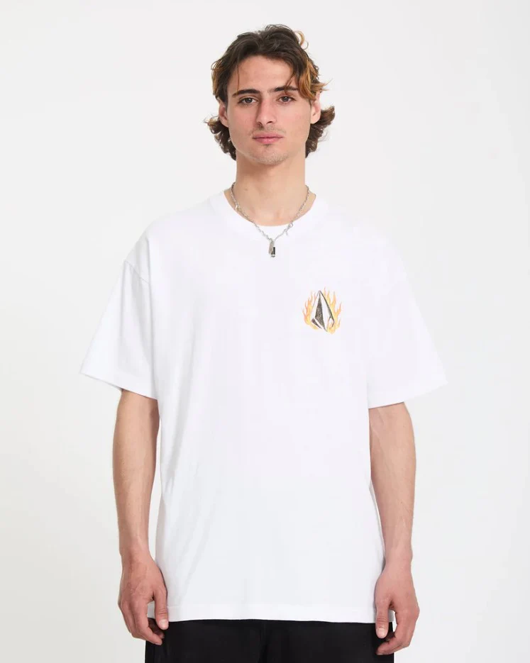 T-shirts korte mouw wit VOLCOM