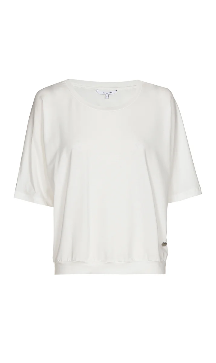T-shirts korte mouw wit Xandres