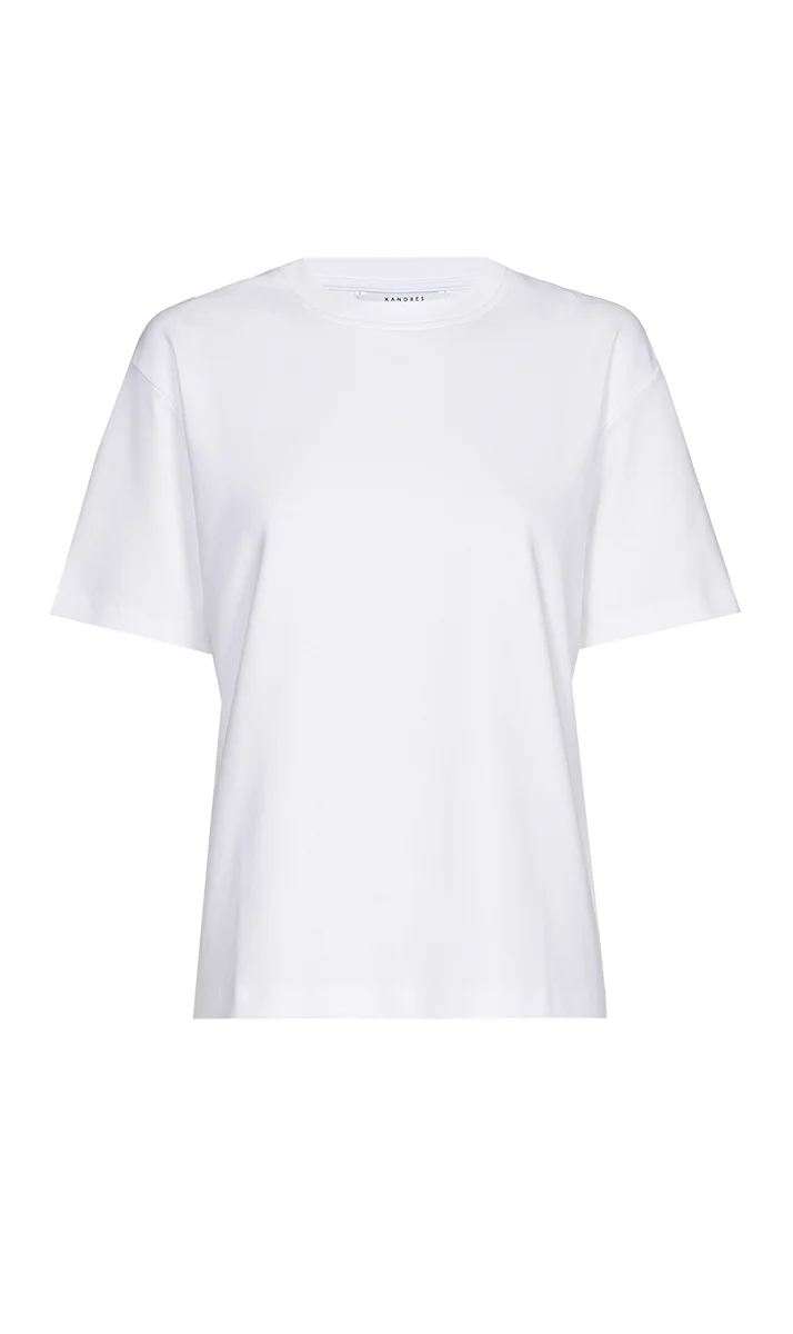 T-shirts korte mouw wit Xandres