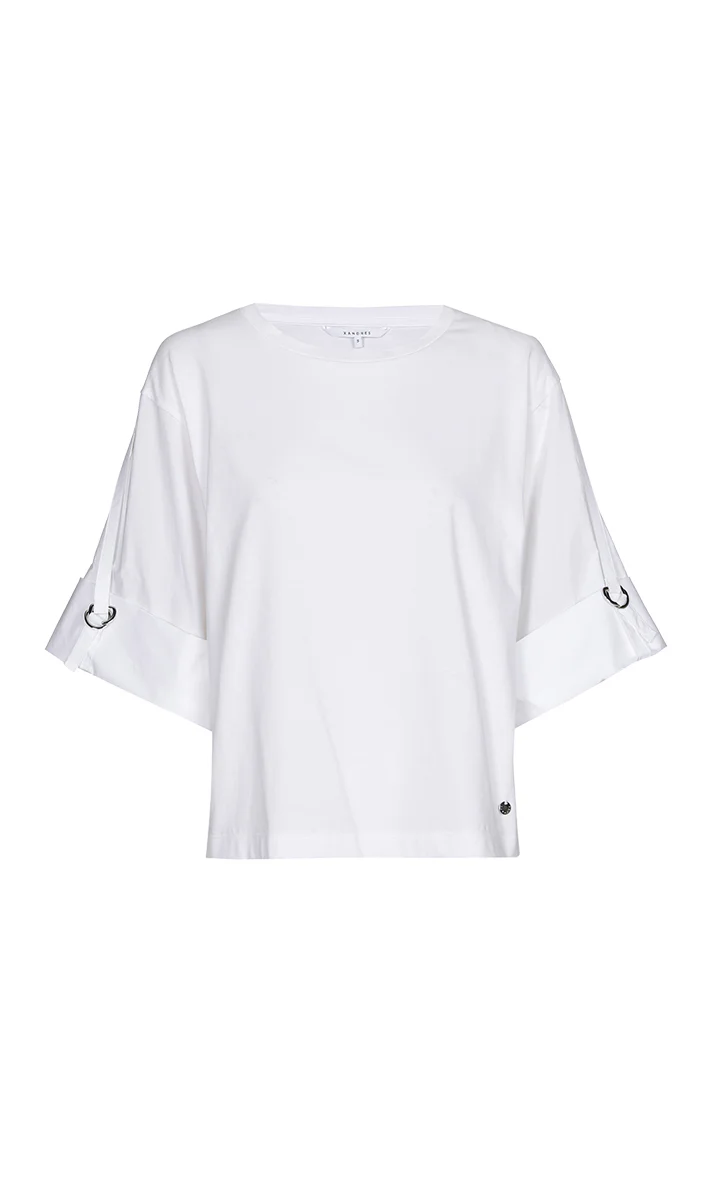 T-shirts korte mouw wit Xandres