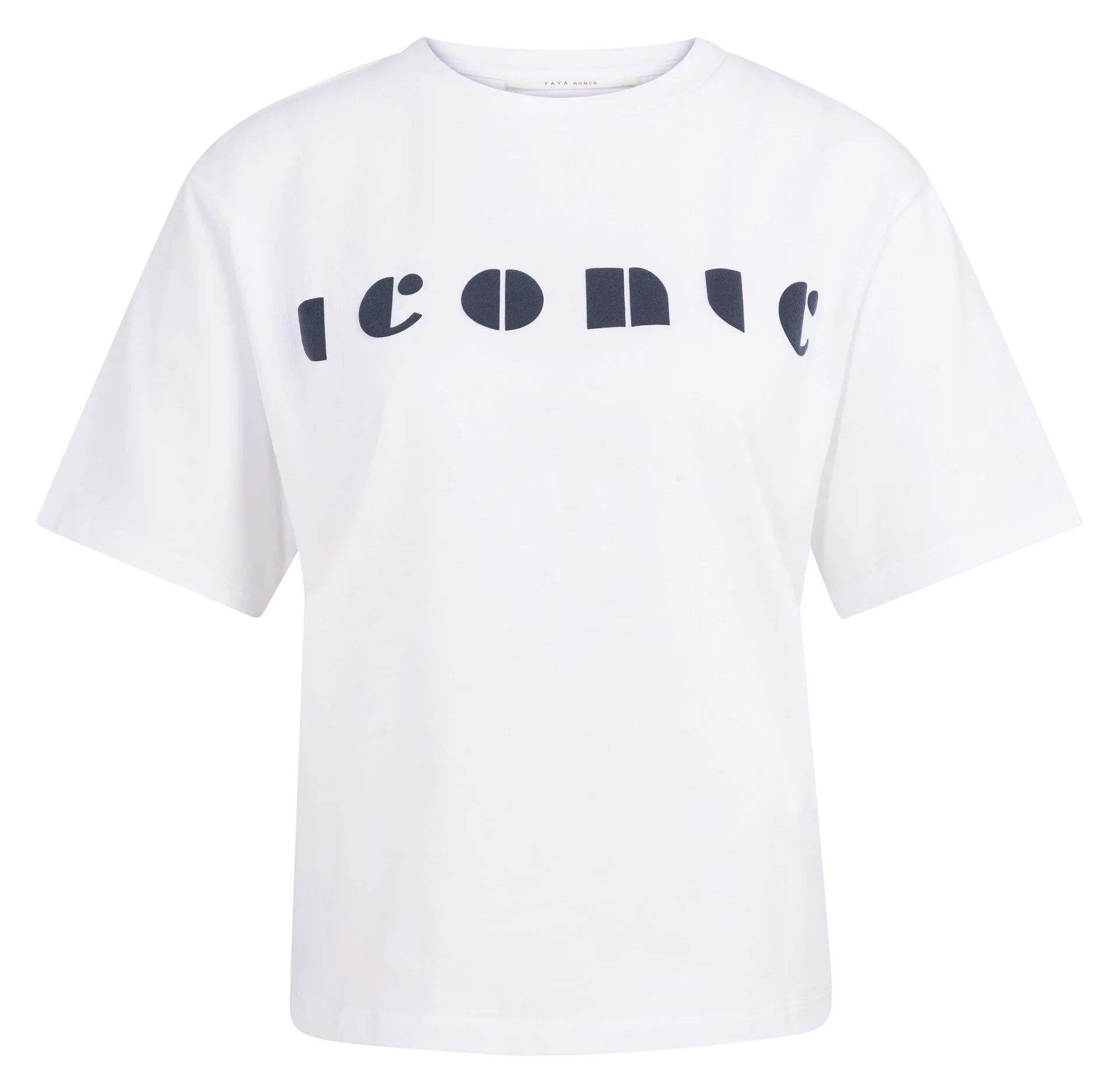 T-shirts korte mouw wit YAYA