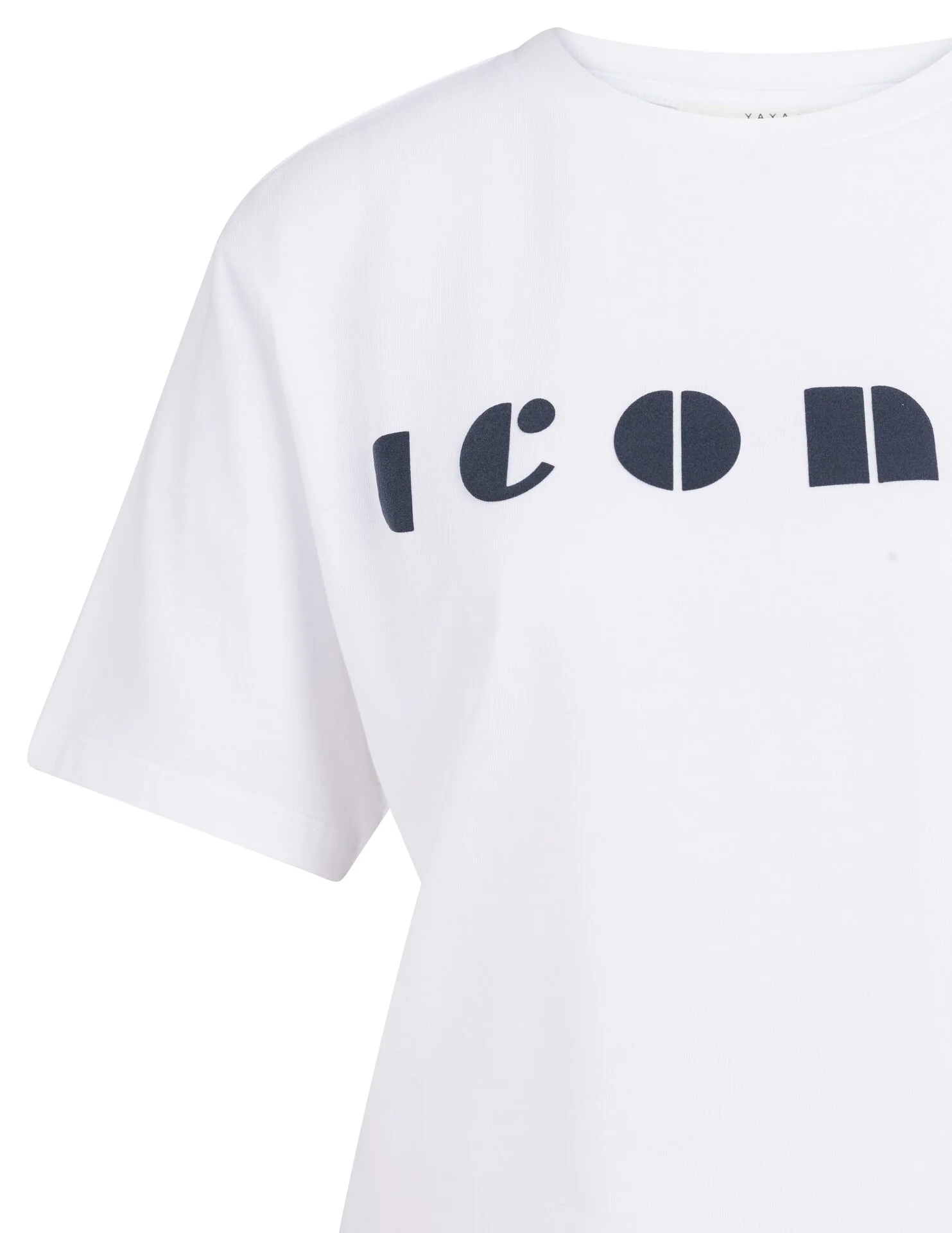 T-shirts korte mouw wit YAYA - Image 3