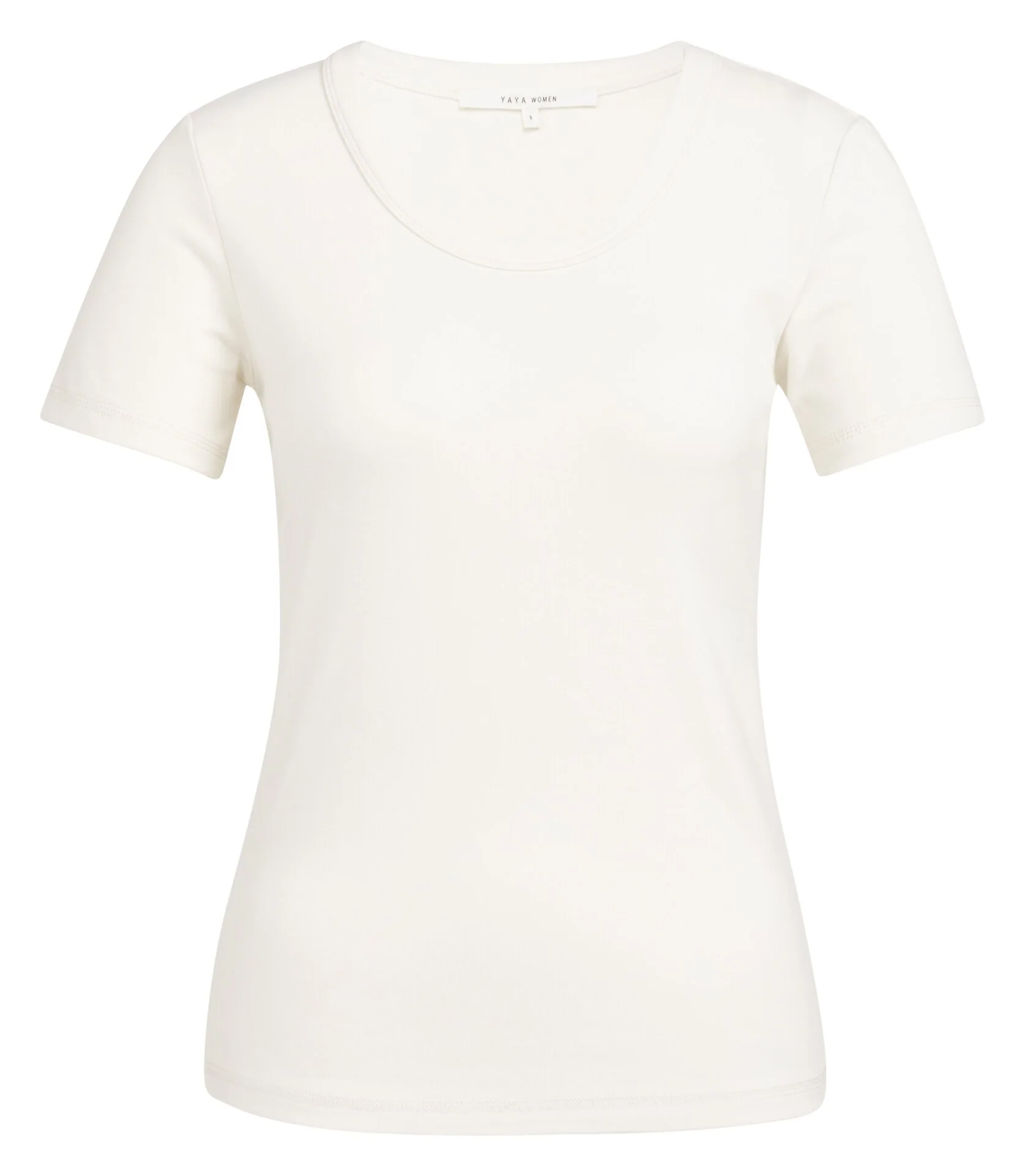 T-shirts korte mouw wit YAYA