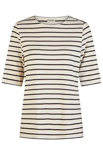 T-shirts korte mouw zwart Barbara Lebek