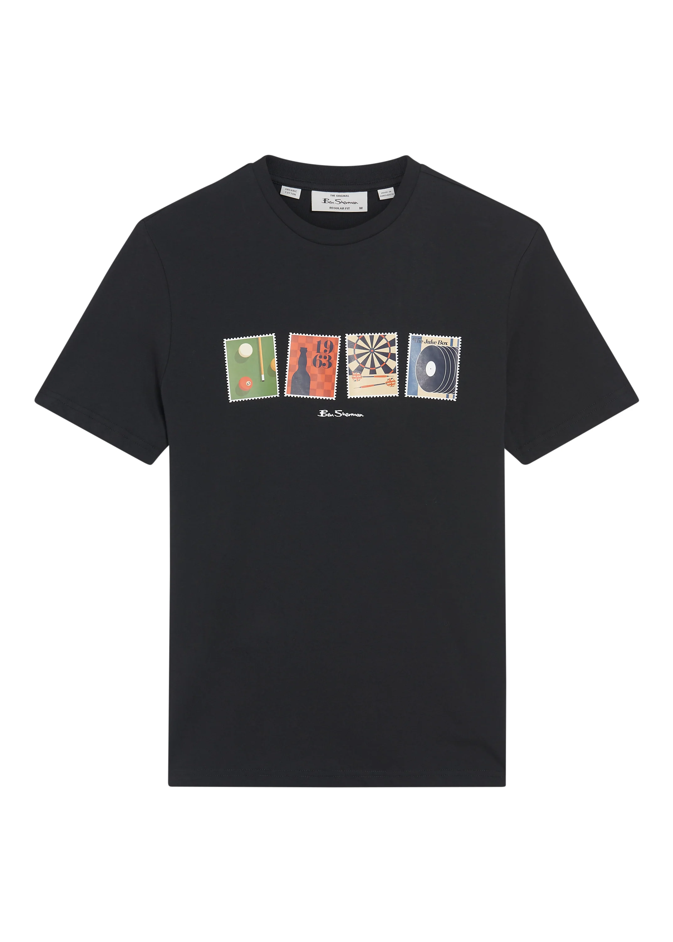 T-shirts korte mouw zwart Ben Sherman