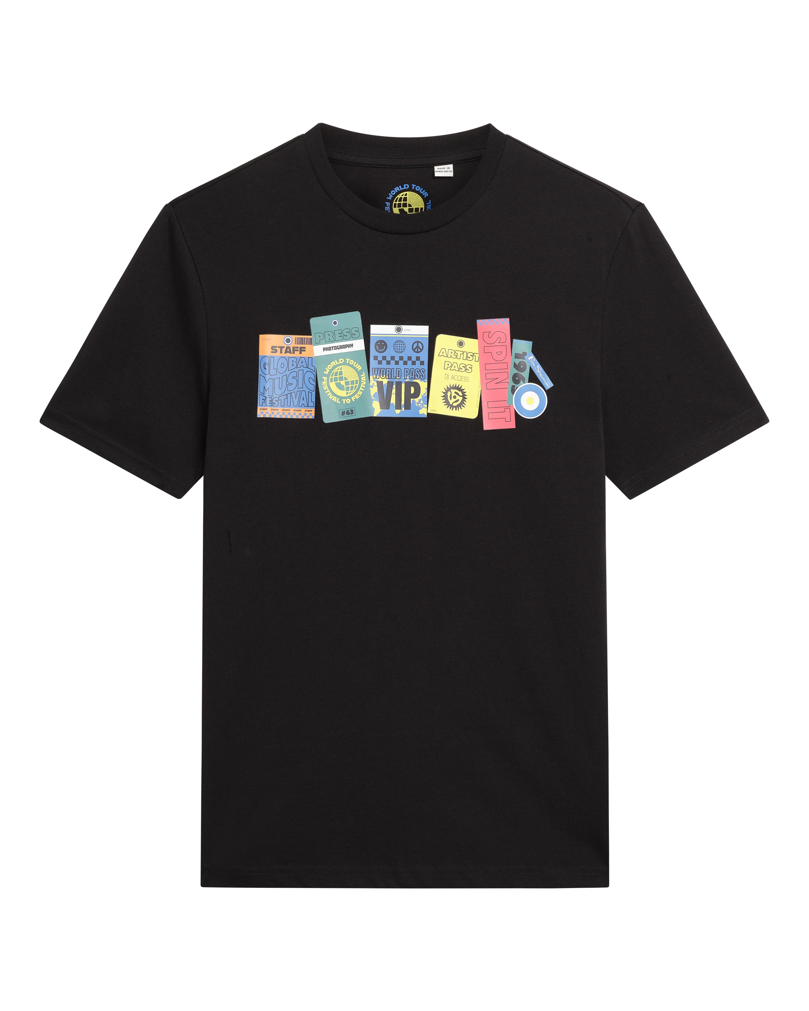 T-shirts korte mouw zwart Ben Sherman