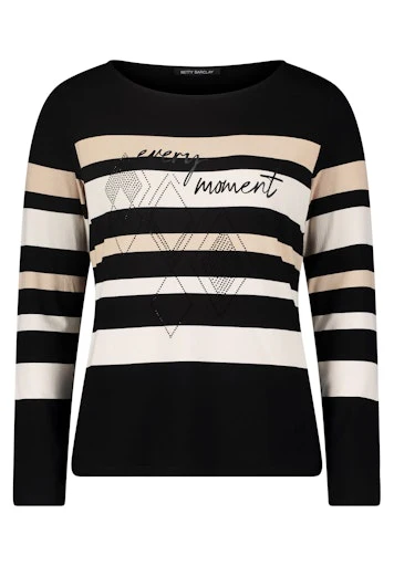 T-shirts lange mouw zwart Betty Barclay