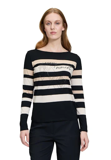 T-shirts lange mouw zwart Betty Barclay - Image 3