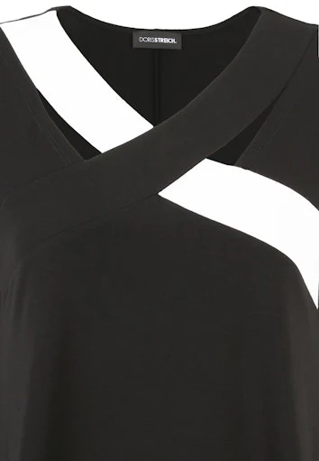 T-shirts korte mouw zwart Doris Streich - Image 3