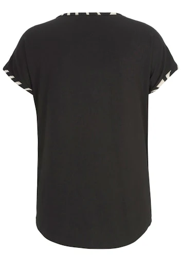 T-shirts korte mouw zwart Doris Streich - Image 2