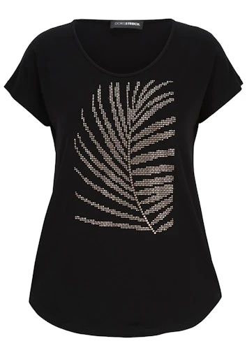 T-shirts korte mouw zwart Doris Streich
