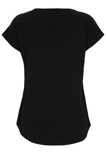 T-shirts korte mouw zwart Doris Streich - Image 2