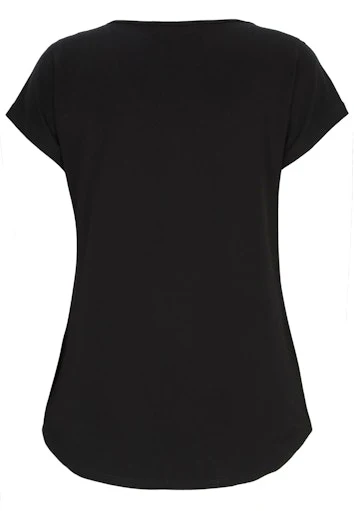 T-shirts korte mouw zwart Doris Streich - Image 2