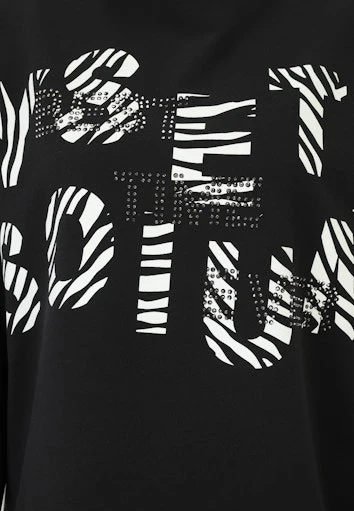 T-shirts korte mouw zwart Doris Streich - Image 3