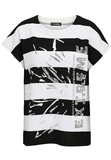 T-shirts korte mouw zwart Doris Streich