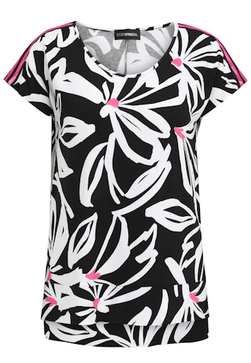 T-shirts korte mouw zwart Doris Streich