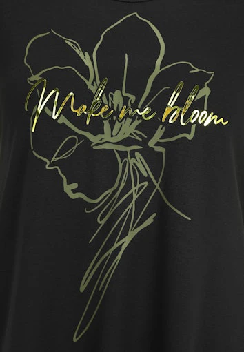 T-shirts korte mouw zwart Doris Streich - Image 3