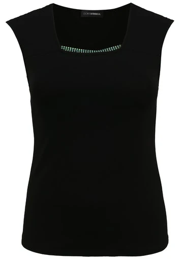 T-shirts korte mouw zwart Doris Streich