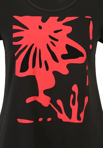 T-shirts korte mouw zwart Doris Streich - Image 3