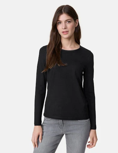 T-shirts lange mouw zwart GERRY WEBER - Image 3