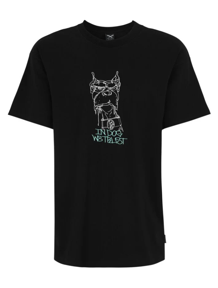 T-shirts korte mouw zwart Iriedaily