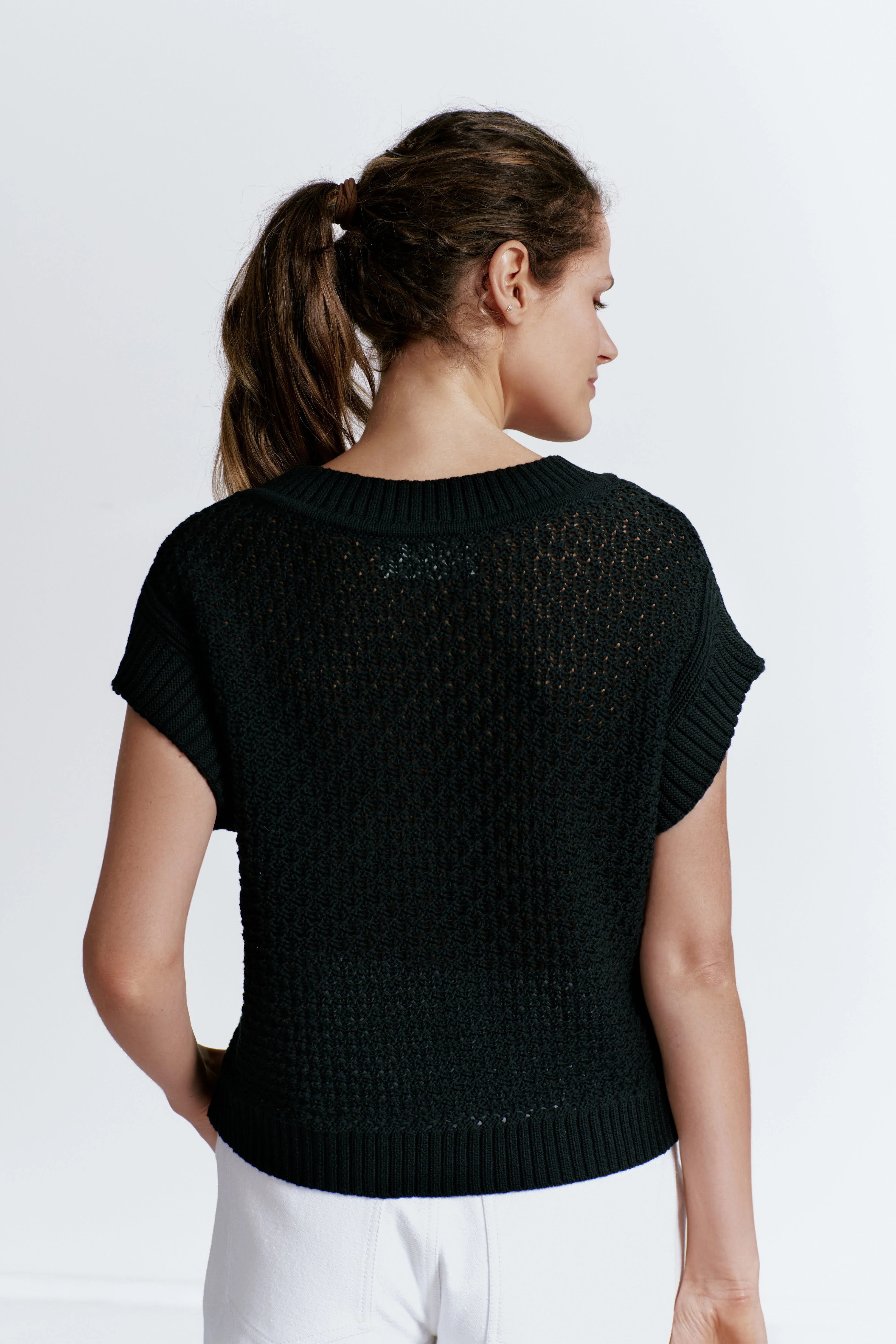 T-shirts korte mouw zwart Julia June - Image 2