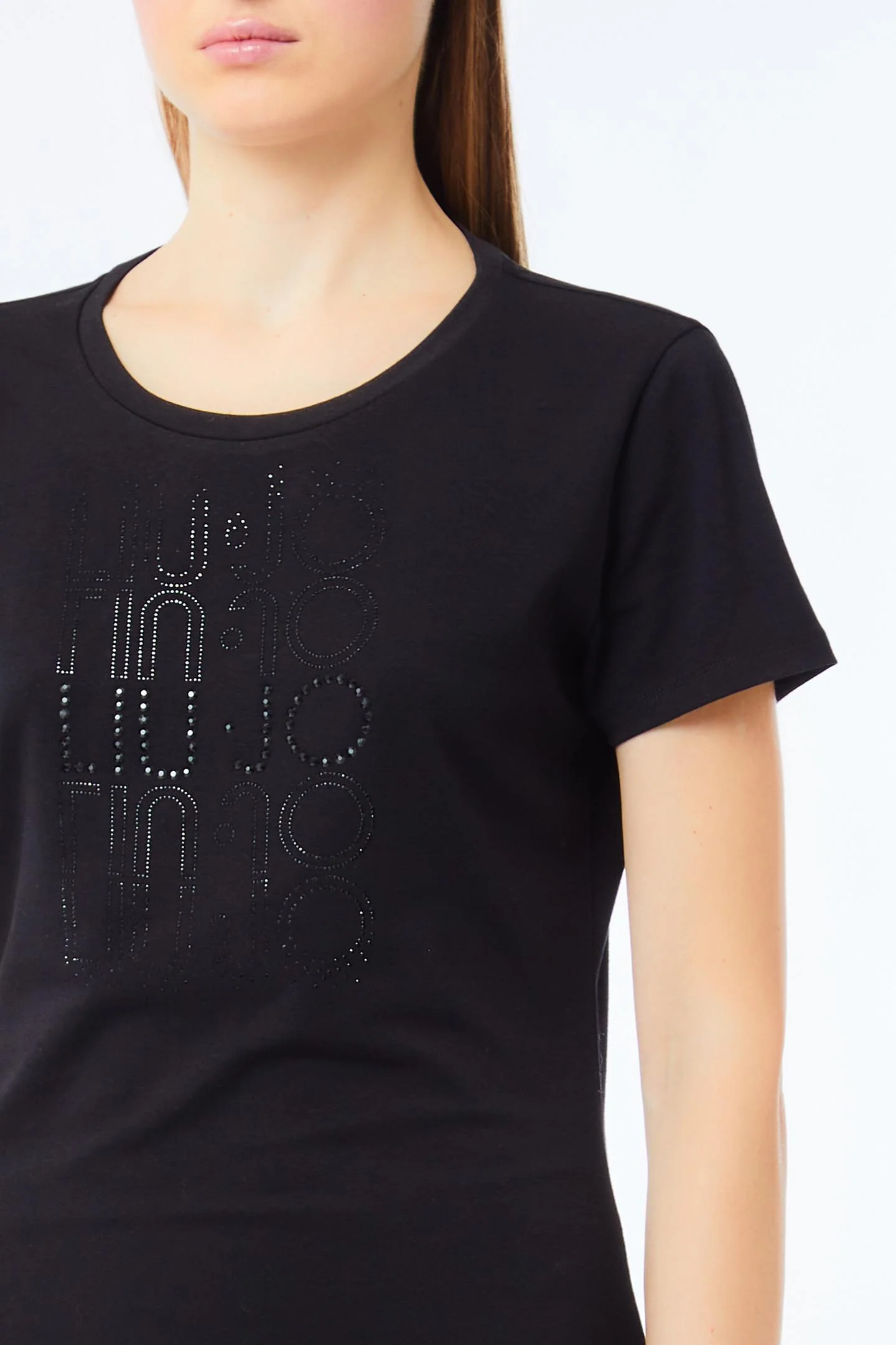 T-shirts korte mouw zwart Liu Jo - Image 3