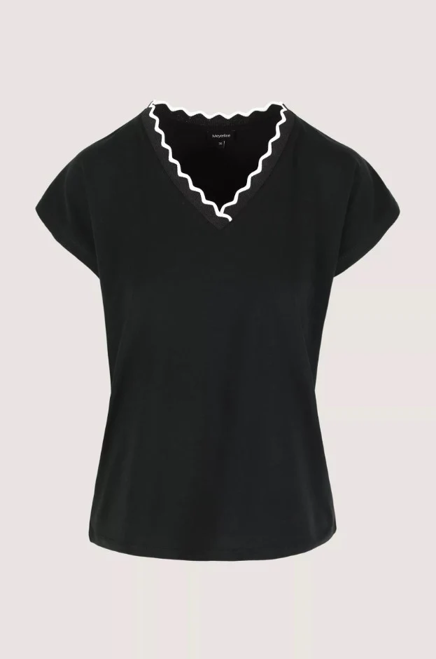T-shirts korte mouw zwart Mayerline - Image 3